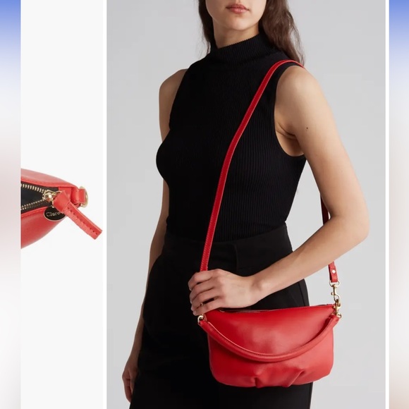 NWT Clare V. Petit Moyen Pouch Bag - Picture 2 of 8